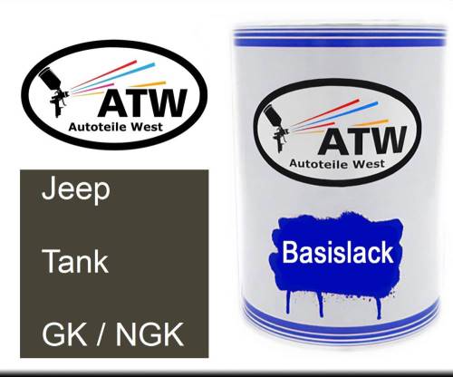 Jeep, Tank, GK / NGK: 500ml Lackdose, von ATW Autoteile West.